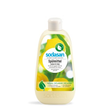〔本野有限公司〕【德國原廠】Sodasan<蘇達桑>洗碗精(檸檬&萊姆) 500ml-2入