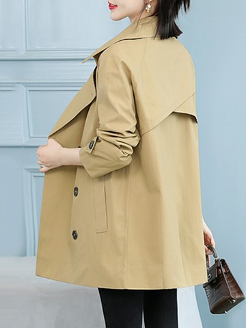 風衣女士裝春秋冬2025年新款今年流行小個子媽媽中長西裝外套大衣鑫弘-素時衣櫥