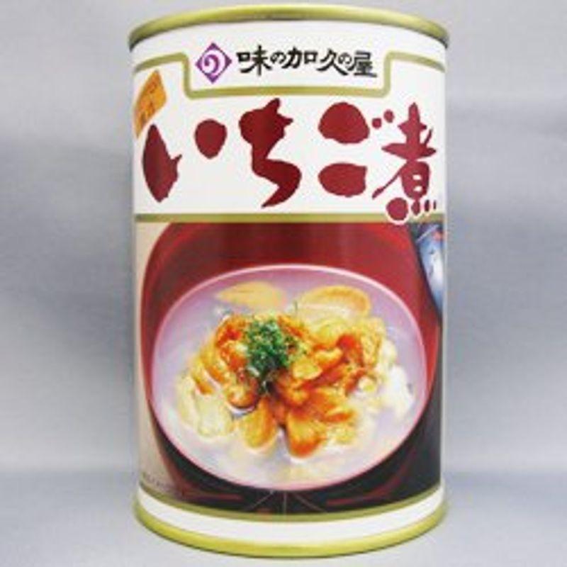 ウニとアワビの潮汁 元祖いちご煮 415g×5缶セット 味の加久の屋青森名産品