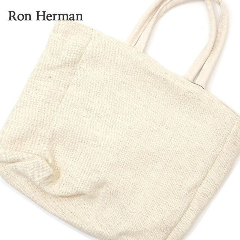 新品 ロンハーマン Ron Herman Jute Market Bag ジュート トートバッグ OFF WHITE ホワイト 白  277002902010 グッズ | LINEショッピング