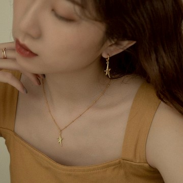 星星精靈豆豆項鍊