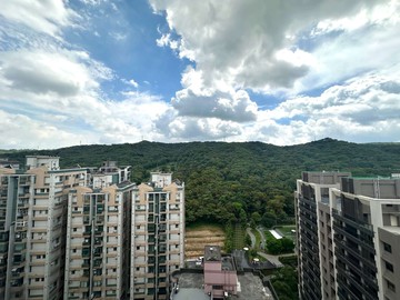 21阿宏專營~梯田公園邊間山景層峰雙陽台收租2房車｜桃園市桃園區大有路