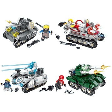[積木共和國] 【LWCK樂玩劍客】90078 盛世強軍 一套四款販售(益智拼裝積木)