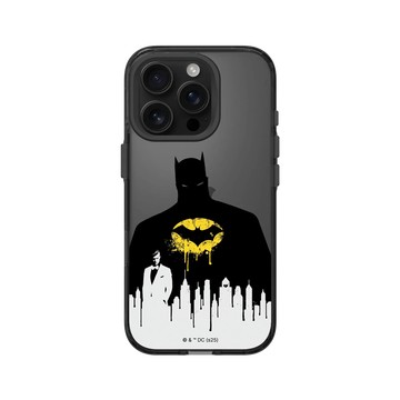 iPhone 16 Pro Clear (相機按鈕) 酷墨灰 - Batman 蝙蝠俠 - 守護高譚市