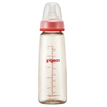 pigeon 貝親 母乳標準大PPSU奶瓶  紅色  240ml  1瓶