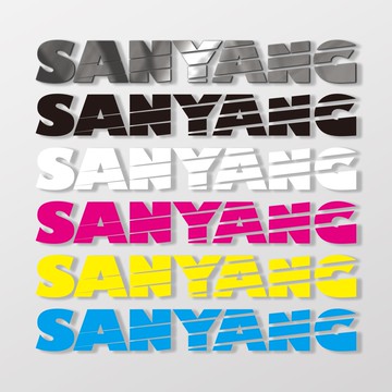 SANYANG/SP/車貼 SunBrother孫氏兄弟 防水貼紙 車貼貼紙