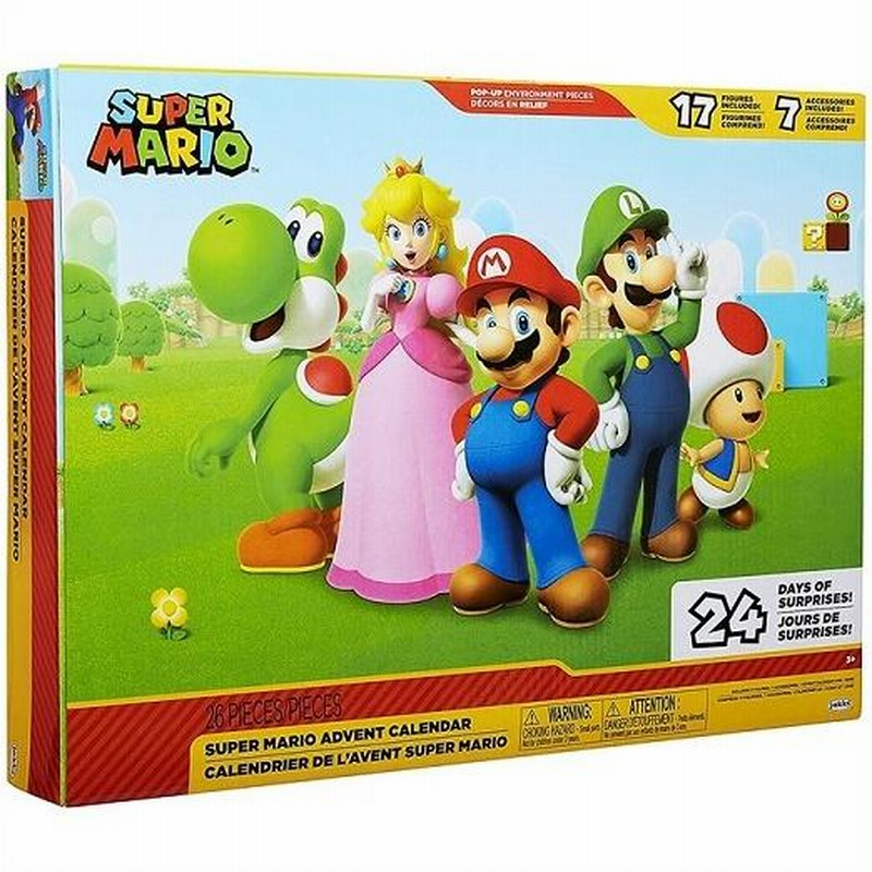 スーパーマリオ アドベントカレンダー SUPER MARIO Nintendo