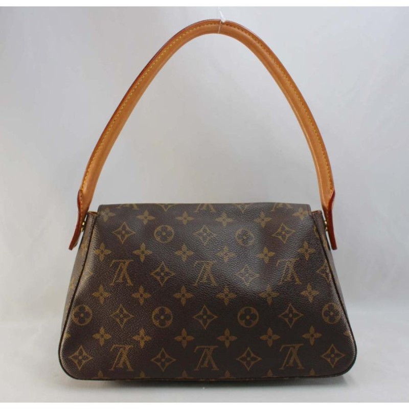 ルイヴィトン Louis Vuitton モノグラム ミニルーピング ショルダーバッグ M51147 | LINEショッピング