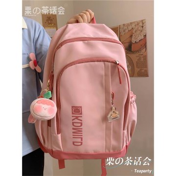 茶話會書包女日系復古學院大容量雙肩包高中學生韓版ins百搭背包