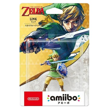 Nintendo 任天堂 amiibo 公仔 林克天空之劍  1個