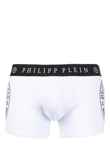 Philipp Plein - Skull Bones boxer shorts - men - Cotton - S - White