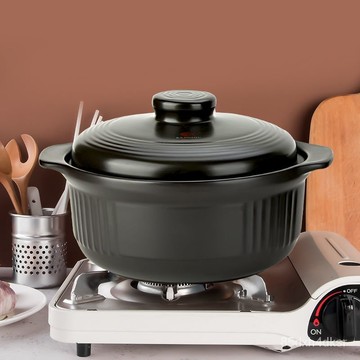 ✨臺灣熱賣24H✨康舒陶瓷砂鍋明火耐高溫煤氣竈電陶爐大容量砂鍋傢用土鍋粥煲