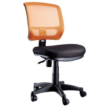 EASY人體工學彈簧氣壓椅/P-608/橘(限送桃園以北)