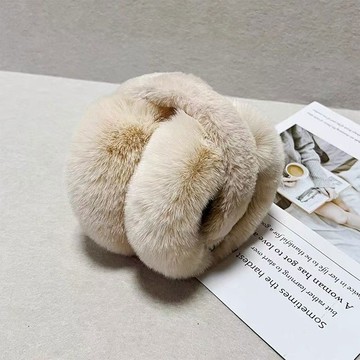 艾米戀 防護耳罩 保暖冬可愛捂子 防凍耳朵套 韓版毛絨耳包 學生可摺疊耳罩