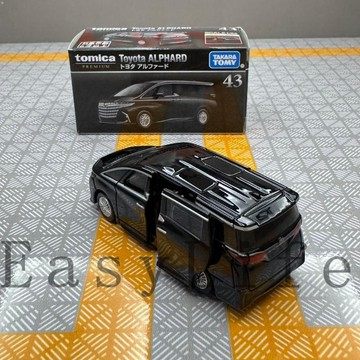 ⭐限時下殺🔥TOMY/多美卡仿真合金小車模旗艦版黑盒TP43埃爾法MPV保姆車955740