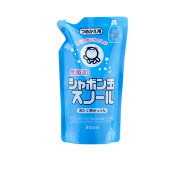 日本泡泡玉液態洗衣石鹼補充包800ml