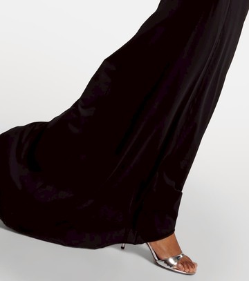 Coperni Suspended Triangle open-back maxi dress