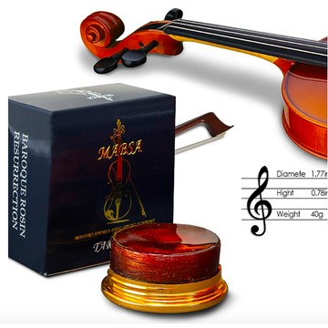 松香 MABSA ROSIN TARTINI 韓國馬莎松香/特級獨奏款/含金粉/小中大提琴專用/顏色任選/原廠公司貨