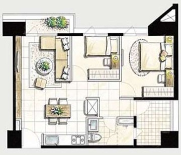 【專】高鐵｜樹梢綠意_邊間採光2房｜豐邑站前IBM｜新竹縣竹北市隘口七街