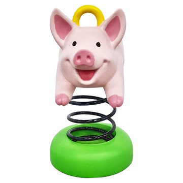 SETOCRAFT 動物彈簧筆筒  小豬  1個