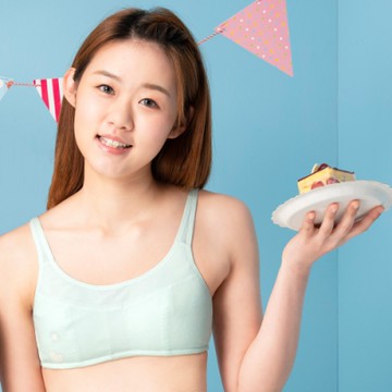 嬪婷 學生 ACE ICE纖維系列 AA70-85第二階段短背心(清爽綠) 專利新型號 涼伴好伸展 觸感優透氣佳