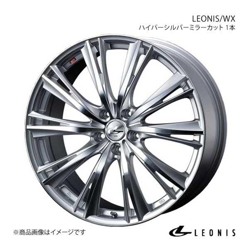 LEONIS WX BKMC 16インチ 5.0J +45 4H PCD100 - 自動車タイヤ/ホイール