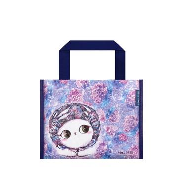 Sunny Bag x 好喵 輕便野餐墊-抬頭貓-繡球花