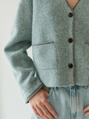 GRANDMA CARDIGAN [GREEN]