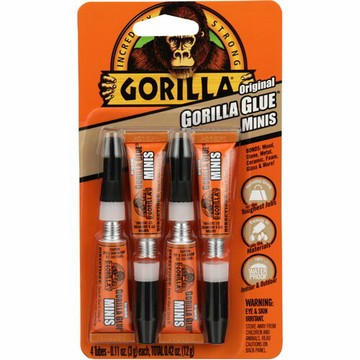 GORILLA大猩猩 超強力膠水 3g X 4入