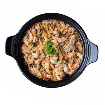 【點數換購】日式紅藜鮭魚炊飯600g│即食調理
