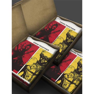 死侍與金剛狼電影漫威超級英雄圖案休閑打底衫男女裝純棉短袖T恤