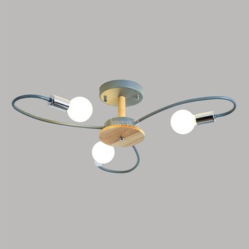 北歐風半吸頂三燈(BL51036)