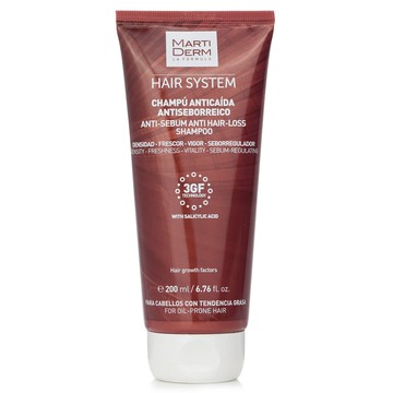 Martiderm - Hair System 水楊酸抗皮脂防脫洗髮露(適用於易出油髮質）