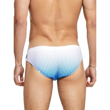 男士三角泳褲SEOBEAN性感風低腰速干游泳泳褲泡溫泉短褲沙灘泳褲