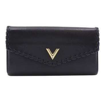 【日本直送】路易威登 LOUIS VUITTON Portoﬁeuil Very 長夾 Monogram M62059 皮革 Noir 黑 MI3198 【二手】