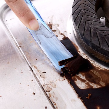 多功能刮刀廚房用品水槽清潔神器灶臺縫隙刷清理凹槽縫槽鏟子