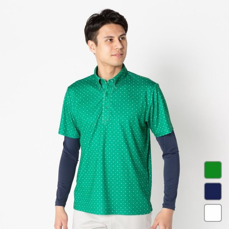 イグニオ ゴルフウェア 半袖シャツ ハイネックインナー セットシャツ Ig 1l1060ryb メンズ Ignio 通販 Lineポイント最大0 5 Get Lineショッピング