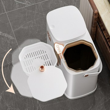 熱銷/免運費 茶水桶茶渣桶排水管廢水桶功夫茶具配件家用茶盤茶道茶臺垃圾茶桶