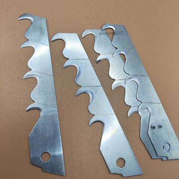 【五金 熱銷】 電工電纜扒皮刀片剝線勾刀美工刀打包帶紗線專用加厚壁紙牛角刀18 優選