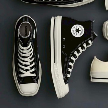 CONVERSE ALL STAR SQUARETOE SPEC 黑白基本款 高筒方頭 帆布 休閒鞋 日本限定 31316080