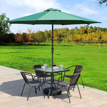 工廠直銷 免運 戶外桌椅 庭院桌椅 花園桌椅 桌椅組合 戶外桌椅藤椅帶傘三件套組合花園陽臺休閑小茶幾室外露天庭院桌椅特惠/開立發票 S1112