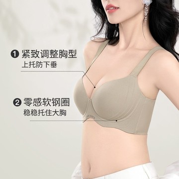 一體式固定杯 提拉 側收副乳 大胸顯小 無痕 美背內衣 聚攏內衣 集中 上託 防下垂內衣 軟鋼圈 大碼內衣 文胸罩