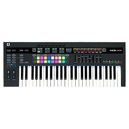 novation 49SL MkIII 8トラックシーケンサー搭載 MIDIキーボード 49鍵盤仕様