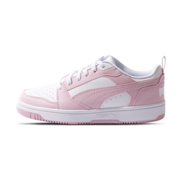Puma Rebound v6 Low 女鞋 粉色 透氣 皮革 低筒 運動 休閒鞋 39232840