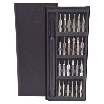 螺絲起子工具組 24合1 S2鋼螺絲頭 360度旋轉帽  1組