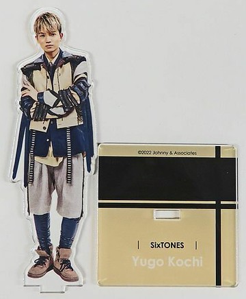 [附襯紙]?地優吾(SixTONES)壓剋力立牌JohnnysAxa Fest