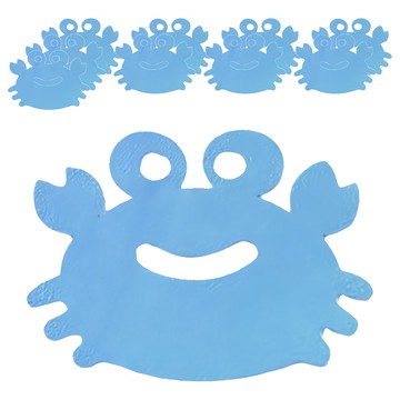 aguard 螃蟹造型止滑貼 浴室地板/浴缸/木地板 10個  110 x 90mm  藍色