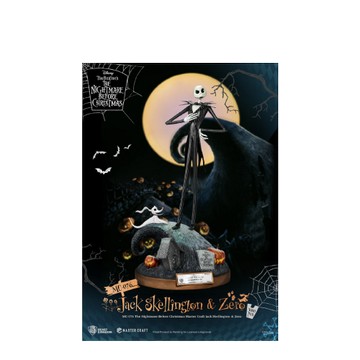 BEAST KINGDOM 聖誕夜驚魂 極匠系列 南瓜王傑克與零零