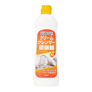 日本製不鏽鋼亮白清潔霜 橘子