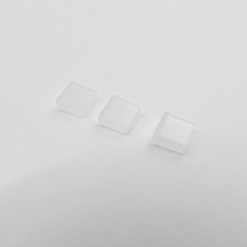 ReadyGO 超實用線材配件Apple 8pin Lightning專用公頭接口必備高品質防塵蓋(透明3入裝)